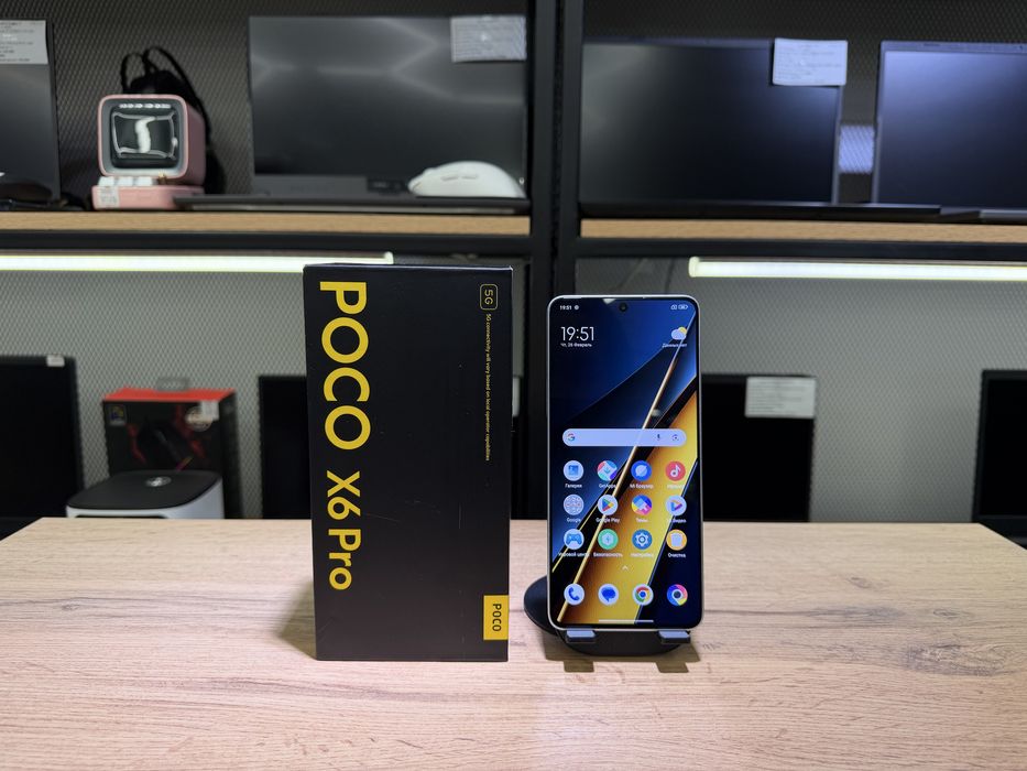 Poco X6 Pro 5G, 12/512 GB, Grey, полный комплект, 1610/А10
