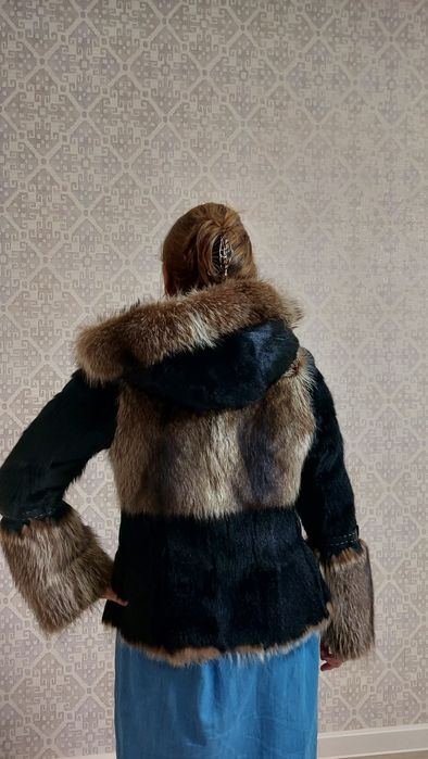 Зимний полушубок, волк