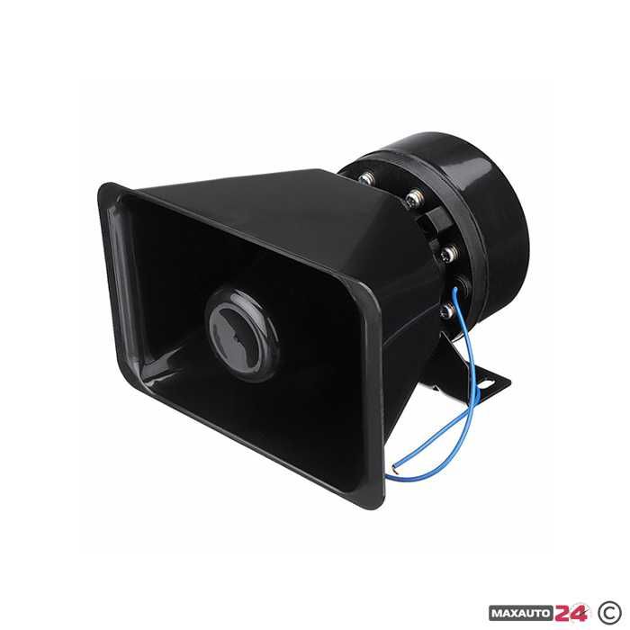 Сирена с микрофон 12V