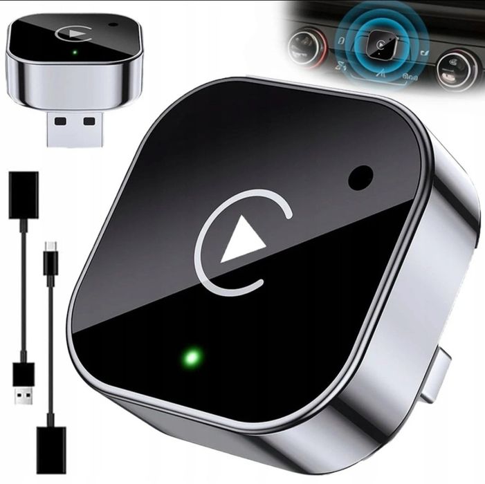 Adaptor wireless Apple CarPlay USB / USB-C pentru modul auto – Nou  
​Descriere: