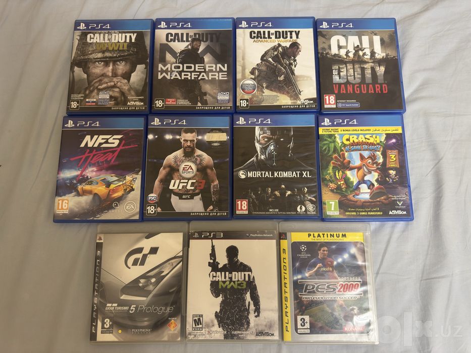 Диски на PS5, PS4, PS3 - Бу в идеальном состоянии