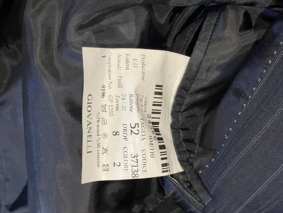 Пиджак мужской. Размер 52.