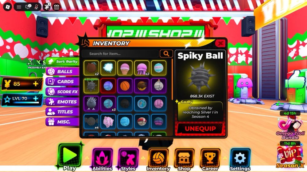 Аккаунт volleyball legends