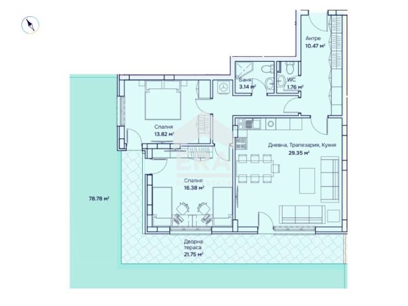 Продава се Тристаен апартамент в София, Бояна - 106 кв.м за 3265 €/кв.м - Снимка #6