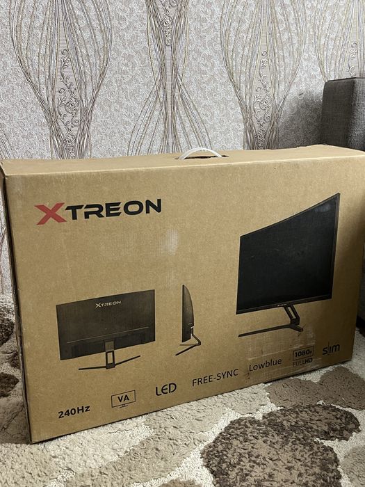 Монитор 27" XTREON XT2769VD черный изогнутый