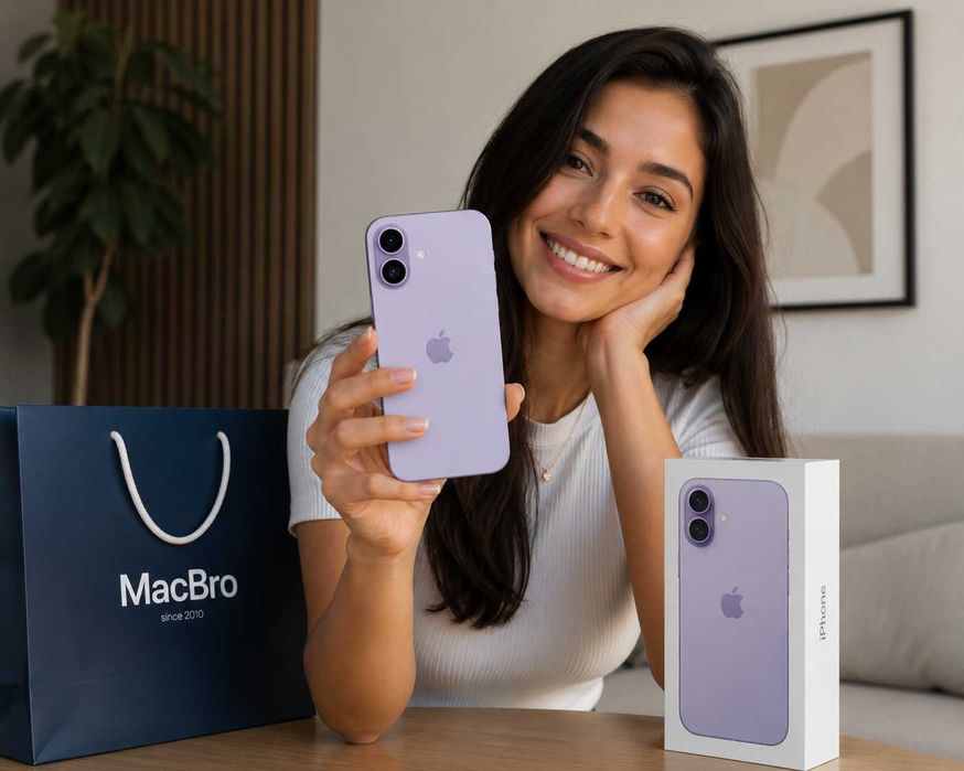iPhone 17 256GB Lavender NEW (рассрочка 3–12 ой)