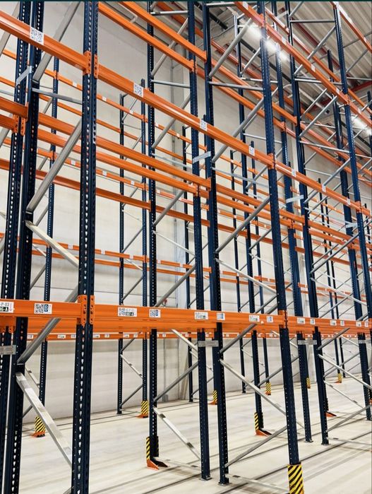 Rafturi metalice industriale pentru hale -depozitare paleti