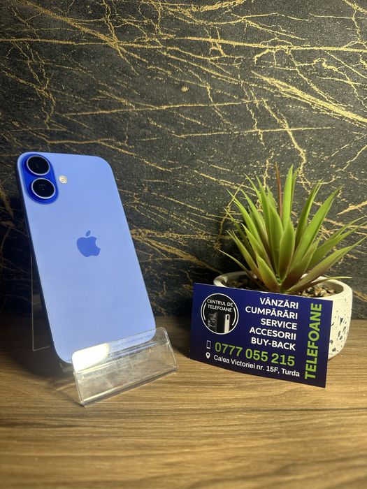 Iphone 16/128Gb/Garantie 2 Ani Centrul de Telefoane/Rate