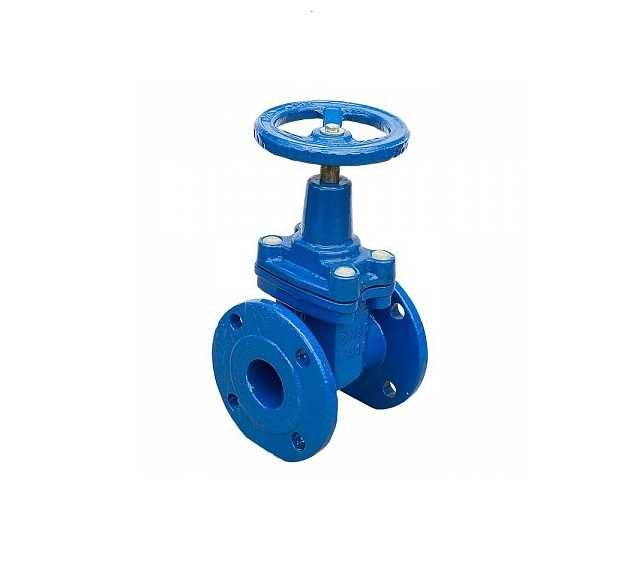 Задвижка фланцевая чугунная с обрезиненным клином DN65 PN16 30ч39р Ci