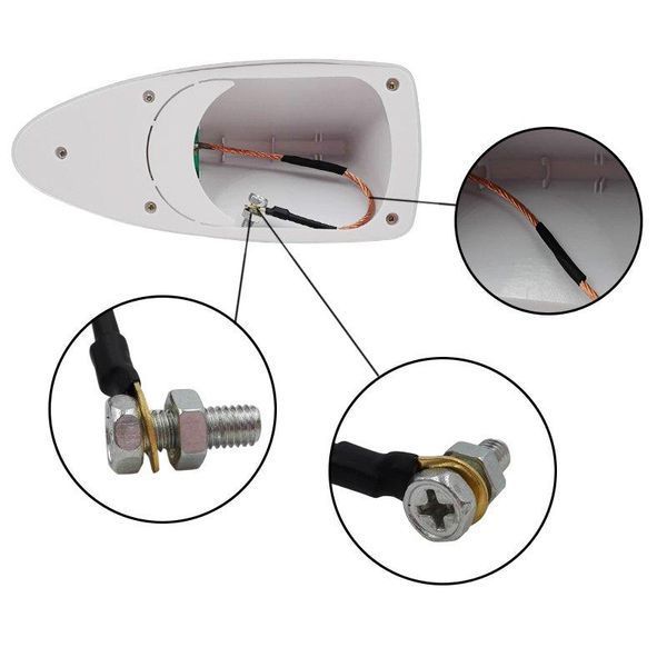 Антена №3543 за кола тип Перка на Акула 6 цвята