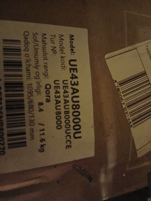 Tv Samsung 43 AU8000