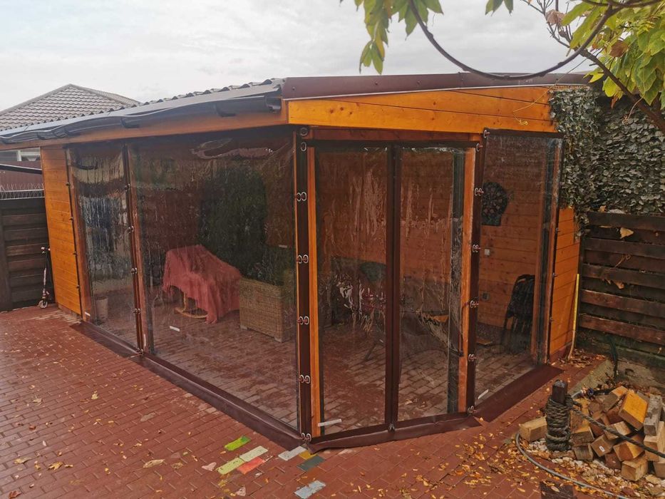 Folie terasa producator folii terasa Cristal premium transparenta