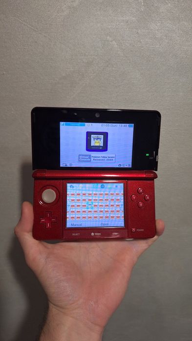 Nintendo 3DS,  Modat, 1500 jocuri, 20-în-1, gata de joacă + Online