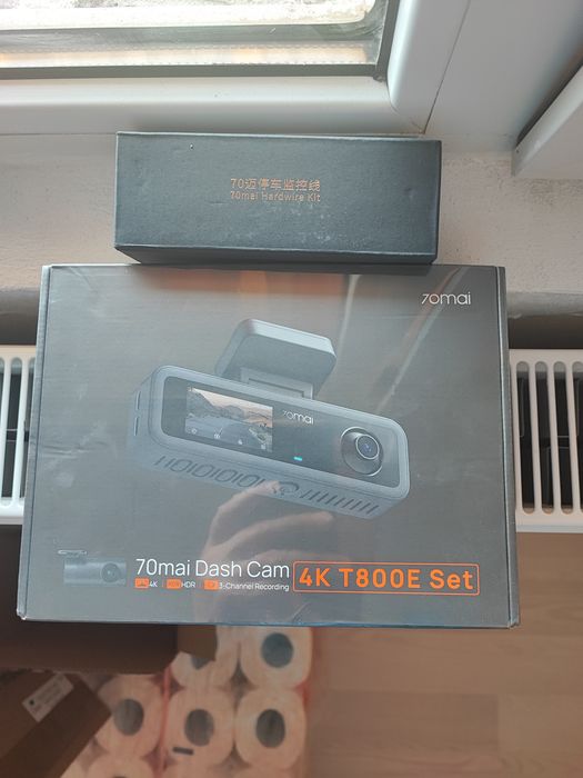 Camera auto 70mai T800E kit supraveghere continuă inclus