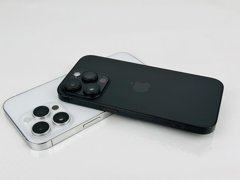 Apple iPhone 14 Pro Max 128GB Black / Silver Перфектен! Гаранция!