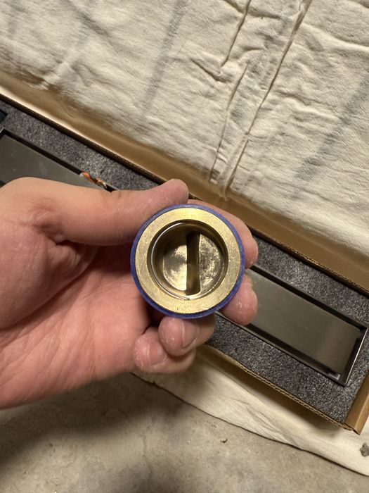 Трап для душа железный