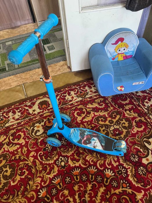 Самокат детский для мальчика 5-10 лет