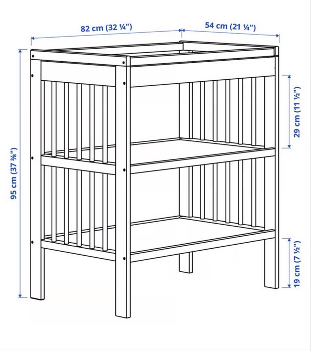 Masa de infasat IKEA Gulliver
