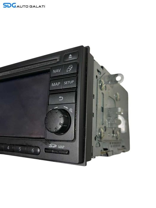 Navigatie Radio CD Player Nissan Qashqai J10 2007 - 2013 Cod 7612830052 259158H20C [C8600]