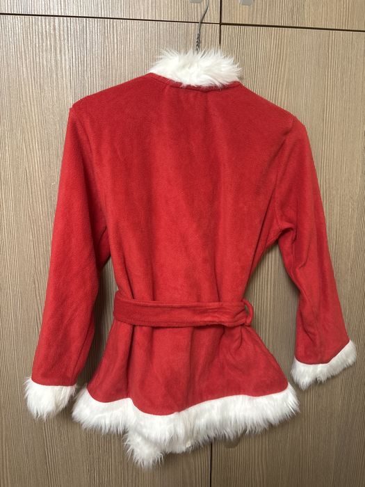 Halat de Craciun 134-140 cm cu caciulita