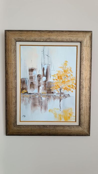 Картина “Гладски пейзаж - Есен”