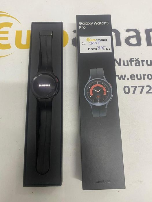 Samsung Galaxy Watch5 Pro, 45mm, BT, Black Titanium -N2-