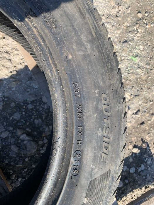 2 бр Зимни Гуми Hankok 225/55 R17 DOT 2119 ном 61