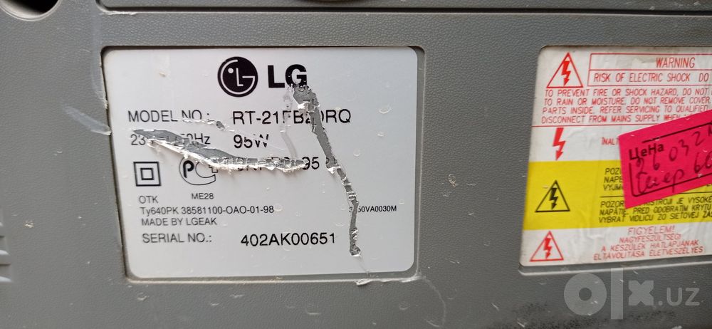 Televizor LG sotiladi ishlashi zõr