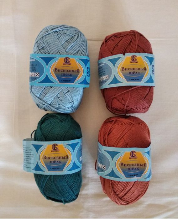 Летняя пряжа российской фабрики Камтекс