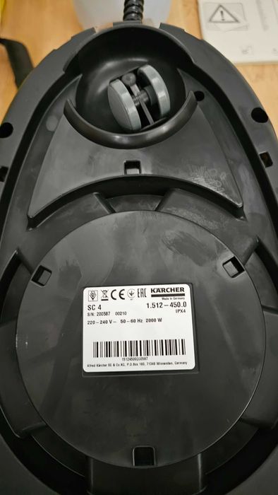 Aparat de curatat cu abur Karcher SC 4 EasyFix 2000W, 3.5 Bar