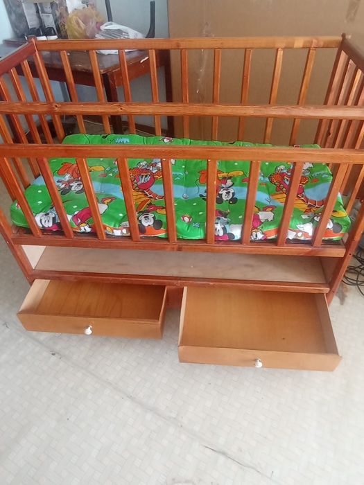 Продам детскую коляску, кроватку