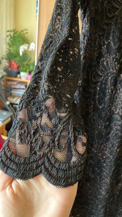 Rochie neagra din dantela
