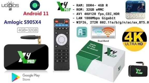 Продам X 4 Pro Андройд ТВ бок приставка.