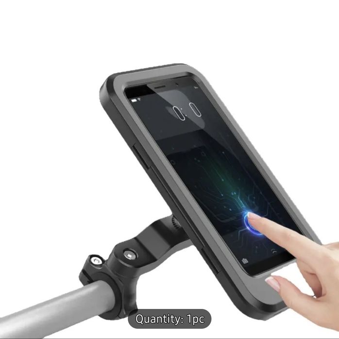 Водоустойчив мотоциклетен държач за мобилен телефон