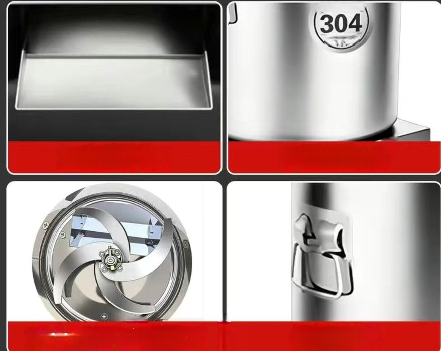 Универсальный электрический комбайн для дробления и резки кормов