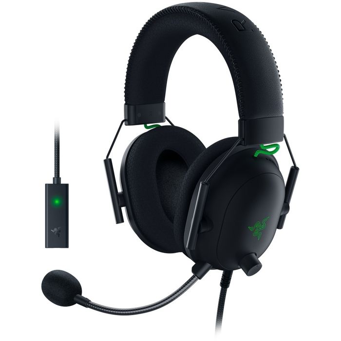 Razer BlackShark V2 + USB Sound Card Gaming Headset