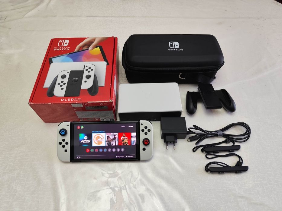 Nintendo Switch OLED + Android 15 + Linux OS / полный комплект