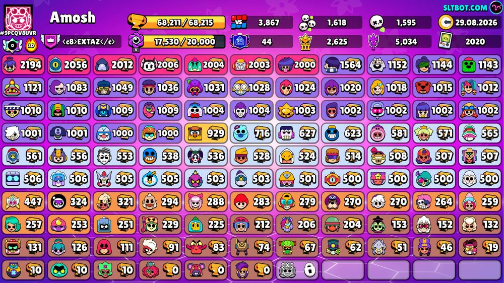 brawl stars акк за 11к