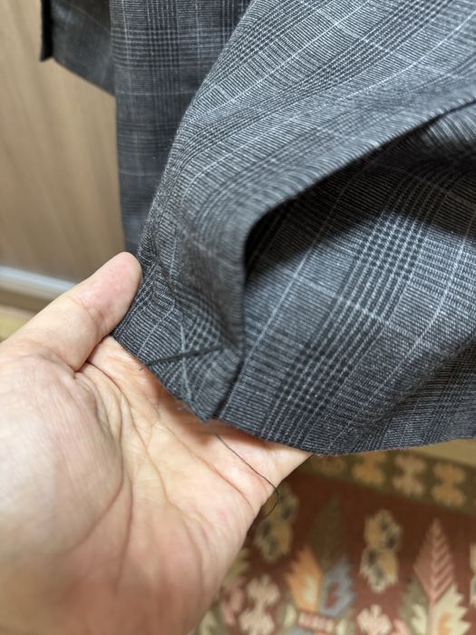 Пиджак в клетку Pull&Bear