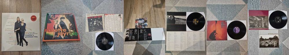 Disc vinil-Guns N' Roses,Skid Row,Linkin Park,Metallica,Pink Floyd,U2