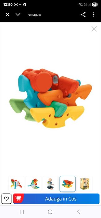 Chicco jucarie transforma mingiuta