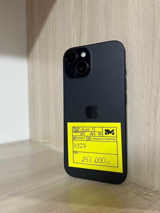 Apple iPhone 15 128 Gb (Астана пр Богенбай батыра 54) лот4327