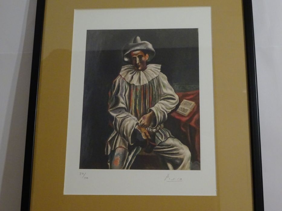 Tablou, Pablo Picasso - Arlechin