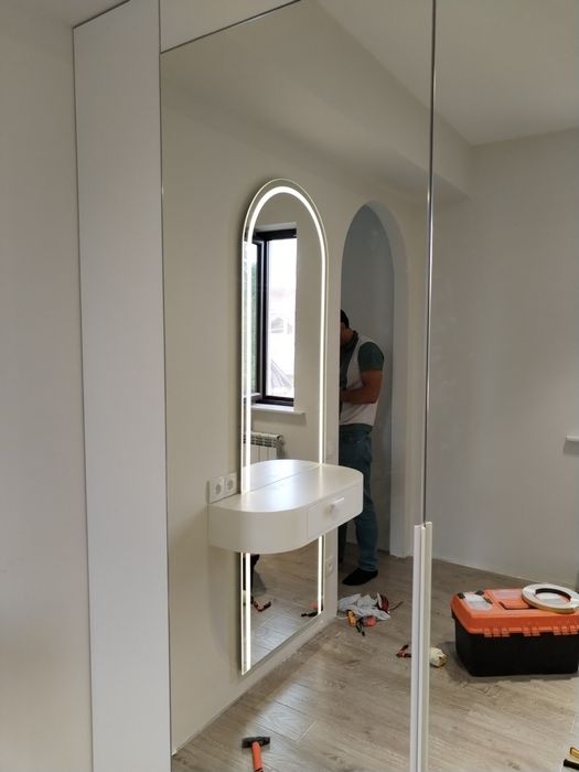 Зеркало Российская! Зеркало с сенсорным включательом! Зеркало на заказ