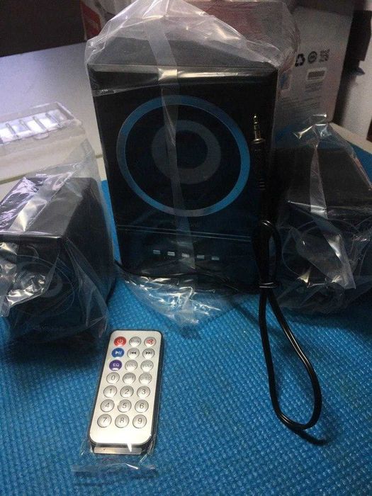 Компютърни Тонколони Kisonli U-2700BT, Bluetooth, 5W+3Wх2, USB, Черни