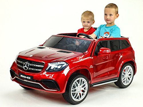 Masinuta electrica Mercedes GLS63 AMG 4x4 24V STANDARD #Rosu