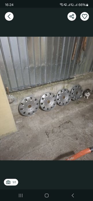 Vând  capace  de volkswagen  pe 16 în stare bună