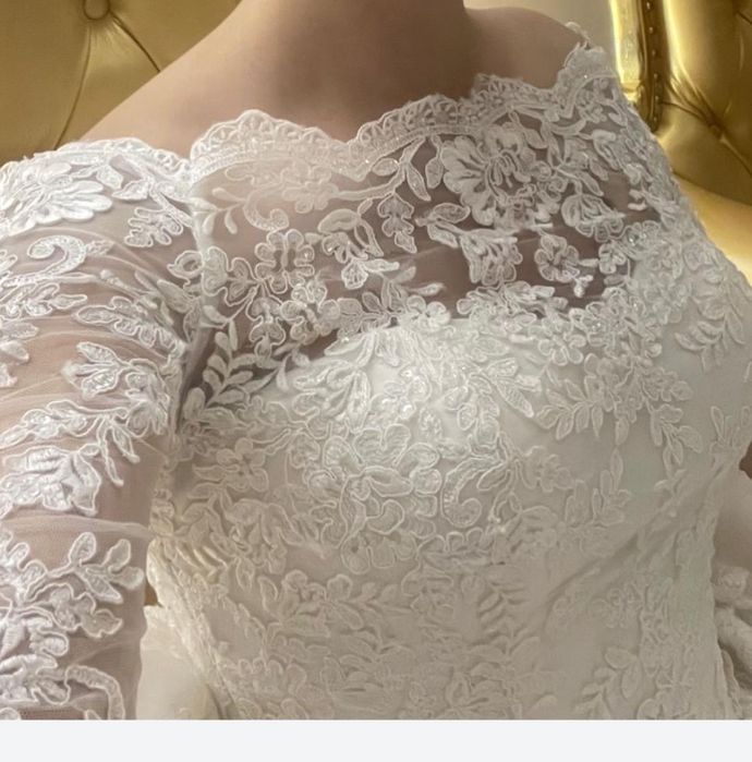 Свадебное платье шикарное