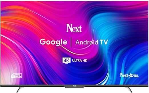 Нов безрамков лед телевизор NEXT 55" UHD 4K Google Android телевизор