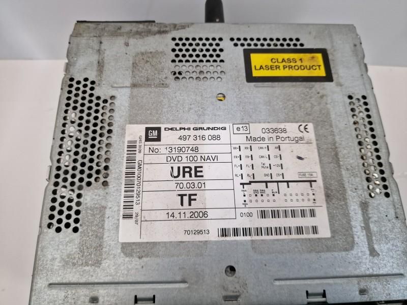 Navigatie DVD 100 NAVI cablu RGB Opel Antara facelift